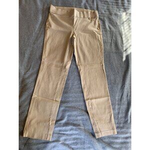 Rafaella Comfort Womens Beige Stretch Pants Size 16